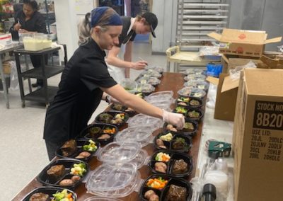 food preparation kitchen